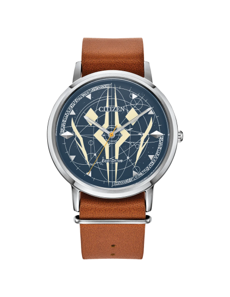 reloj hombre Citizen Eco-Drive Ahsoka Tano Star Wars  BJ6508-02W 40.5mm 50m WR correa de cuero movimiento Eco-Drive