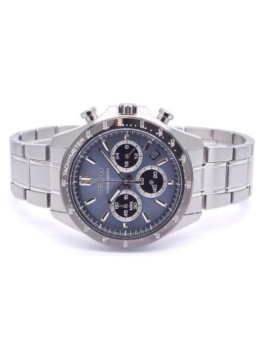 reloj cronógrafo hombre Seiko Spirit SBTR027 JDM 39.8mm 100m WR correa de acero