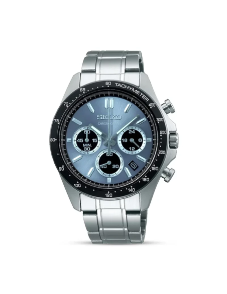 reloj cronógrafo hombre Seiko Spirit SBTR027 JDM 39.8mm 100m WR correa de acero