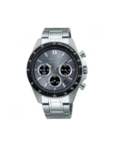 reloj cronógrafo hombre Seiko Spirit SBTR027 JDM 39.8mm 100m WR correa de acero