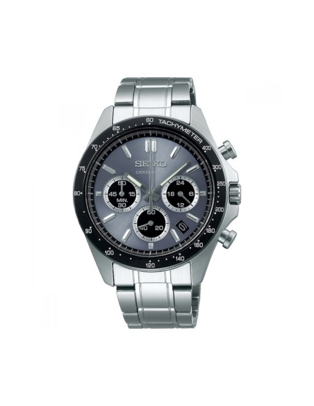 reloj cronógrafo hombre Seiko Spirit SBTR027 JDM 39.8mm 100m WR correa de acero