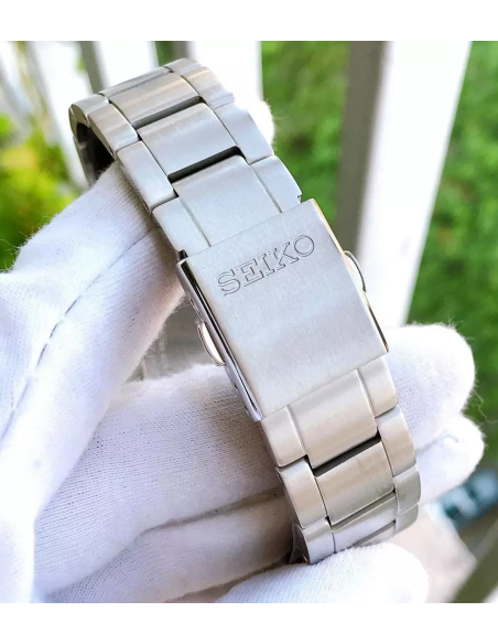 reloj cronógrafo hombre Seiko Spirit SBTR023 JDM 39.8mm 100m WR correa de acero