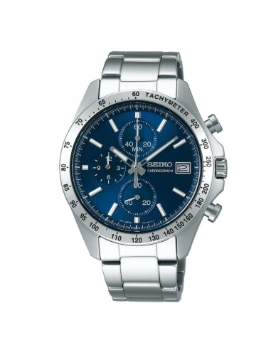 reloj cronógrafo hombre Seiko Spirit SBTR023 JDM 39.8mm 100m WR correa de acero
