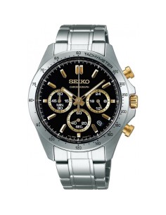 reloj cronógrafo hombre Seiko Spirit SBTR015 JDM 39.8mm 100m WR correa de acero