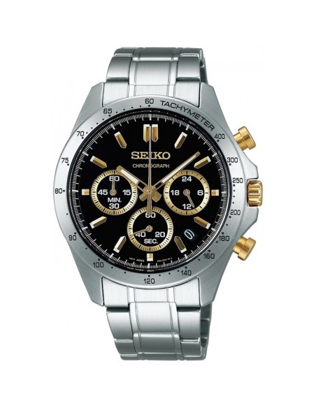 reloj cronógrafo hombre Seiko Spirit SBTR015 JDM 39.8mm 100m WR correa de acero