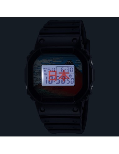 Casio G-SHOCK DW-5600KHG24-1JR JDM Hokusai Katsushika Mount Fuji 42.8mm 200m