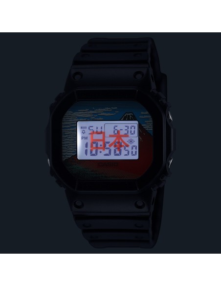 Casio G-SHOCK DW-5600KHG24-1JR JDM Hokusai Katsushika Mount Fuji 42.8mm 200m