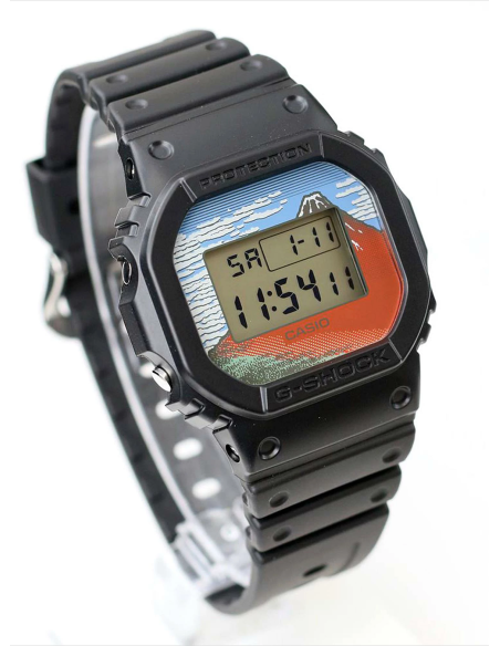 Casio G-SHOCK DW-5600KHG24-1JR JDM Hokusai Katsushika Mount Fuji 42.8mm 200m