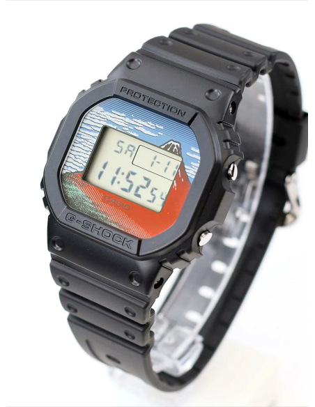 Casio G-SHOCK DW-5600KHG24-1JR JDM Hokusai Katsushika Mount Fuji 42.8mm 200m