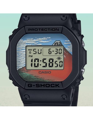 Casio G-SHOCK DW-5600KHG24-1JR JDM Hokusai Katsushika Mount Fuji 42.8mm 200m