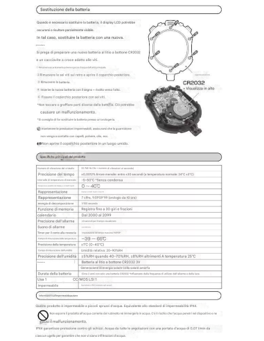 cronómetro profesional solar CITIZEN RYTHM PROFESSIONAL STOPWATCH (1/100 SECONDS) 8RDA69-008