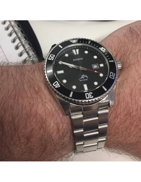 reloj buceo hombre Casio MARLIN DURO MDV-106DD-1A1 "B. Gates" Marlin Metal Legend 44.2mm 200m
