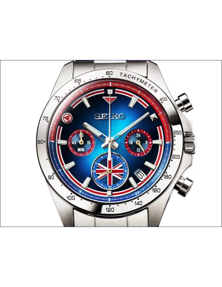 cronógrafo unisex Seiko STREET FIGHTER 6 CAMMY JDM 39,8MM 100M WR Hecho en Japón