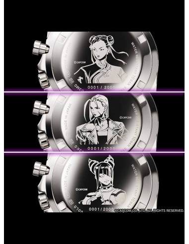 cronógrafo unisex Seiko STREET FIGHTER 6 CAMMY JDM 39,8MM 100M WR Hecho en Japón