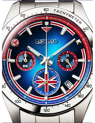 cronógrafo unisex Seiko STREET FIGHTER 6 CAMMY JDM 39,8MM 100M WR Hecho en Japón