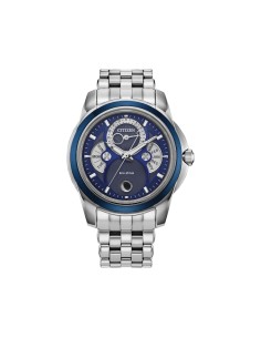 solar Citizen Calendrier Fases Lunares BU0088-51H 41.8mm cristal de zafiro 100m WR correa de acero