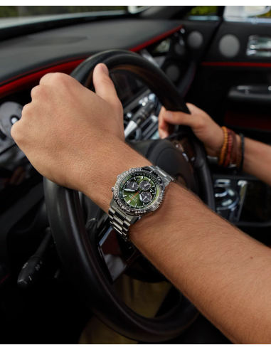 aviador hombre Citizen Promaster Air Navihawk Chronograph CA4664-60W 40mm cristal de zafiro 200m