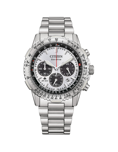 aviador hombre Citizen Promaster Air Navihawk Chronograph CA4660-61A 40mm cristal de zafiro 200m