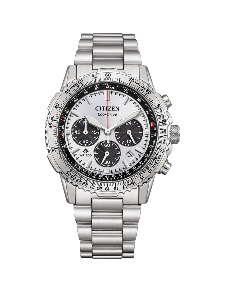 aviador hombre Citizen Promaster Air Navihawk Chronograph CA4660-61A 40mm cristal de zafiro 200m