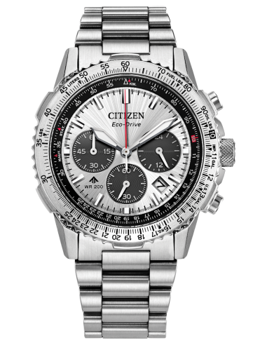 aviador hombre Citizen Promaster Air Navihawk Chronograph CA4660-61A 40mm cristal de zafiro 200m