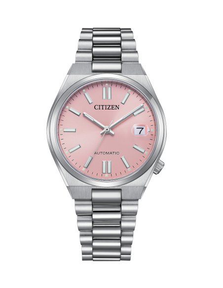 reloj automático unisex Citizen Tsuyosa NJ0200-50Z 37mm cristal de zafiro correa de acero 50m WR