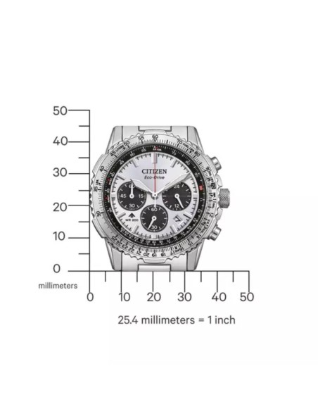 aviador hombre Citizen Promaster Air Navihawk Chronograph CA4660-61A 40mm cristal de zafiro 200m