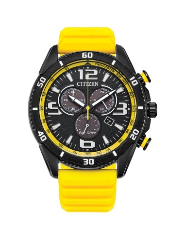 cronógrafo solar hombre Citizen Eco-Drive Brycen AT2585-08E 45mm 100m WR movimiento Eco-Drive