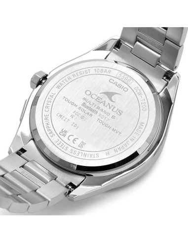 Casio Oceanus OCW-T200S-7AJF JDM 41.4mm 100m WR sapphire crystal anti-reflective JDM (Japan domestic market)