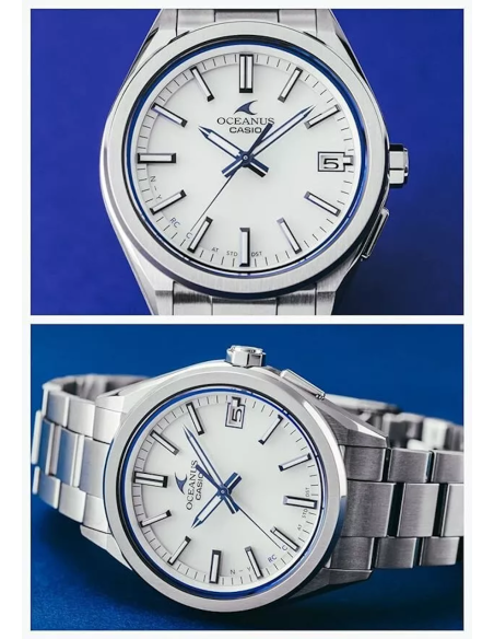 Casio Oceanus OCW-T200S-7AJF JDM 41.4mm 100m WR sapphire crystal anti-reflective JDM (Japan domestic market)