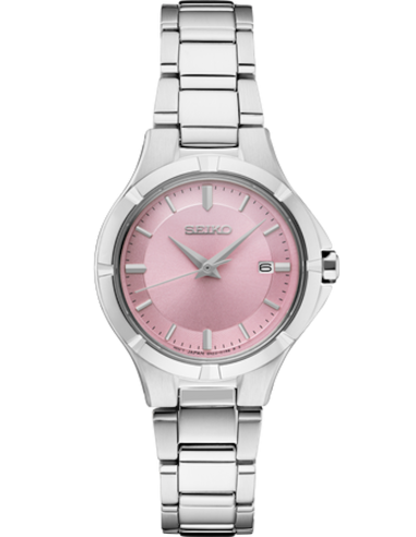 reloj mujer cuarzo Seiko Classic SUR413 27,4mm 100m WR correa de acero