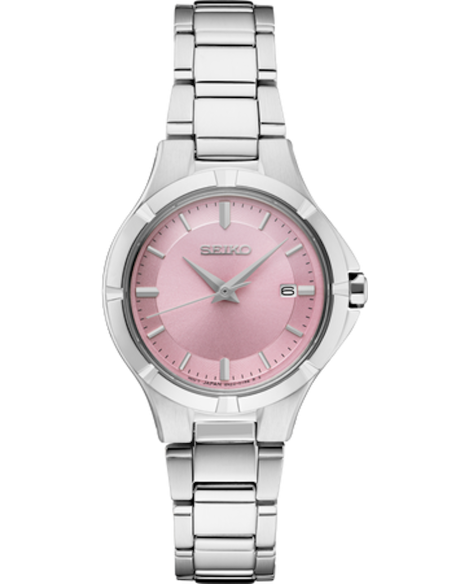 reloj mujer cuarzo Seiko Classic SUR413 27,4mm 100m WR correa de acero