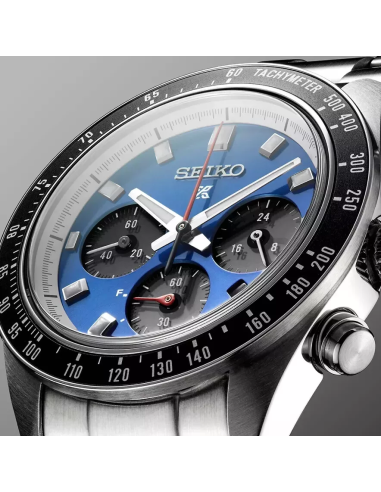 solar cronógrafo hombre Seiko Prospex Speedtimer “SEITONA”  Solar Chronograph SSC931 41.4mm cristal de zafiro