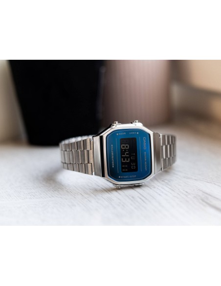 copy of Reloj Casio Vintage A168WEM-7EF hombre y mujer Alarma - Luz led - correa de acero