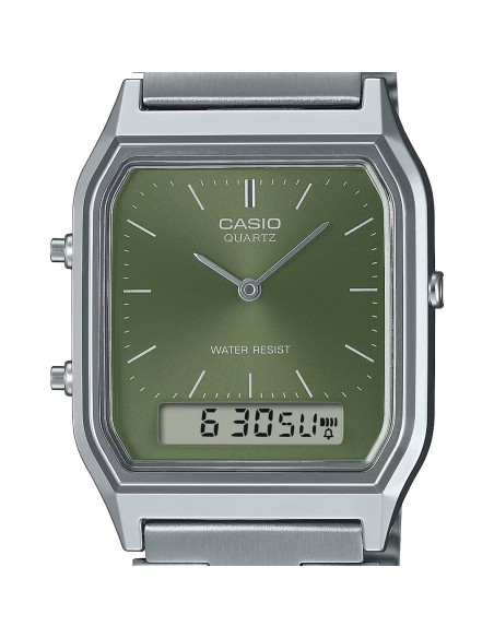 Reloj Casio VINTAGE EDGY AQ-230A-7D unisex dial analógico y digital