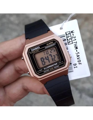 RELOJ CASIO W-217HM-5AV COLLECTION RETRO
