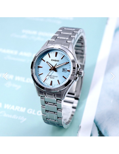 Reloj Casio collection Unisex Watch LTP-1308D-2AV correa de acero inoxidable