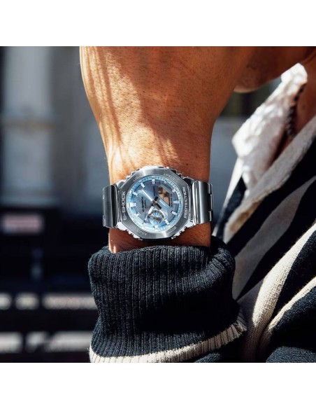 Casio G-Shock Metal GM-2110D-2AJF JDM 44.4mm resistente a los golpes 200m WR