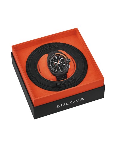 Bulova Racer Chronograph 98B428 42mm 100m WR cristal de zafiro
