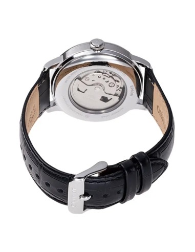 automático hombre Orient Bambino Sun & Moon RA-AK0802S 41,5mm correa de cuero