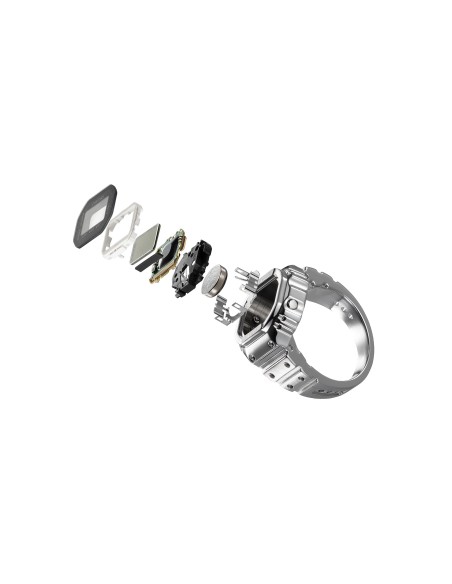 reloj anillo digital Casio CRW-001-1JR JDM 50 Aniversario Diámetro interior 20mm 62.8mm circunferencia