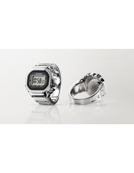 reloj anillo digital Casio CRW-001-1JR JDM 50 Aniversario Diámetro interior 20mm 62.8mm circunferencia