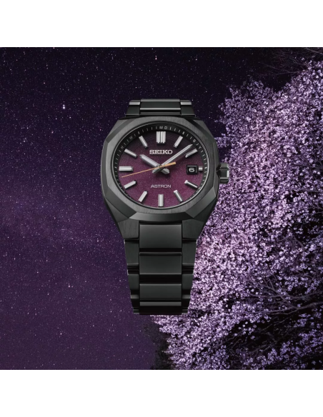 GPS Solar titanio hombre Seiko Astron Nexter SBXY091 JDM “Starry Sky” Limited Edition 39.6 mm cristal de zafiro