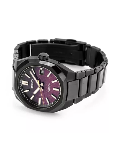 Solar titanio hombre Seiko Astron Nexter SBXY091 JDM “Starry Sky” Limited Edition 39.6 mm cristal de zafiro