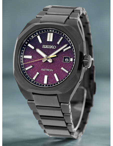 Solar titanio hombre Seiko Astron Nexter SBXY091 JDM “Starry Sky” Limited Edition 39.6 mm cristal de zafiro