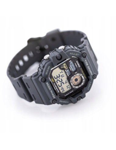 Reloj deportivo hombre Casio WS-1700H-8AV Gráfico de Mareas Fases Lunares 48.6mm 100m WR 10 años batería