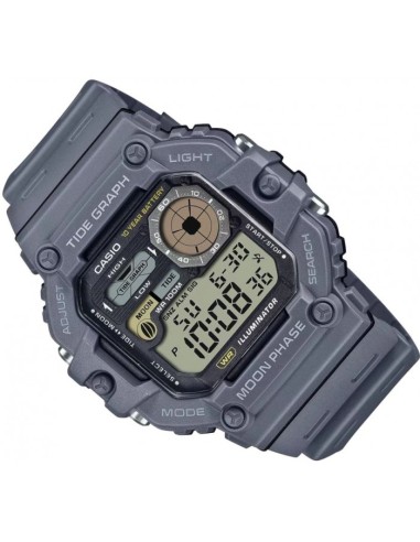 Reloj deportivo hombre Casio WS-1700H-8AV Gráfico de Mareas Fases Lunares 48.6mm 100m WR 10 años batería