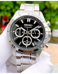 cronógrafo hombre Seiko Spirit SBTR013 JDM  Sports Chronograph  42,2mm 100m WR 2