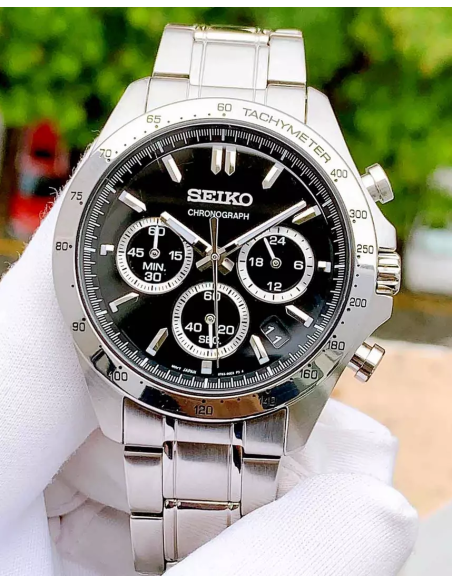 cronógrafo hombre Seiko Spirit SBTR013 JDM  Sports Chronograph  42,2mm 100m WR