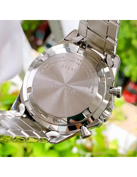 cronógrafo hombre Seiko Spirit SBTR013 JDM  Sports Chronograph  42,2mm 100m WR