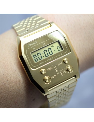 digital Casio Vintage Premium A1100GV-9JF JDM 40 × 35 × 9,1 mm acero